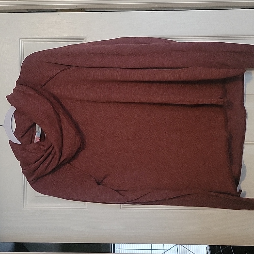 Small Free People Beach Long Sleeve Turtleneck Shirt